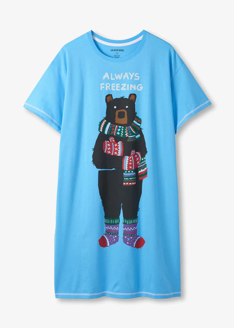 Little Blue House - Always Freezing Sleepshirt