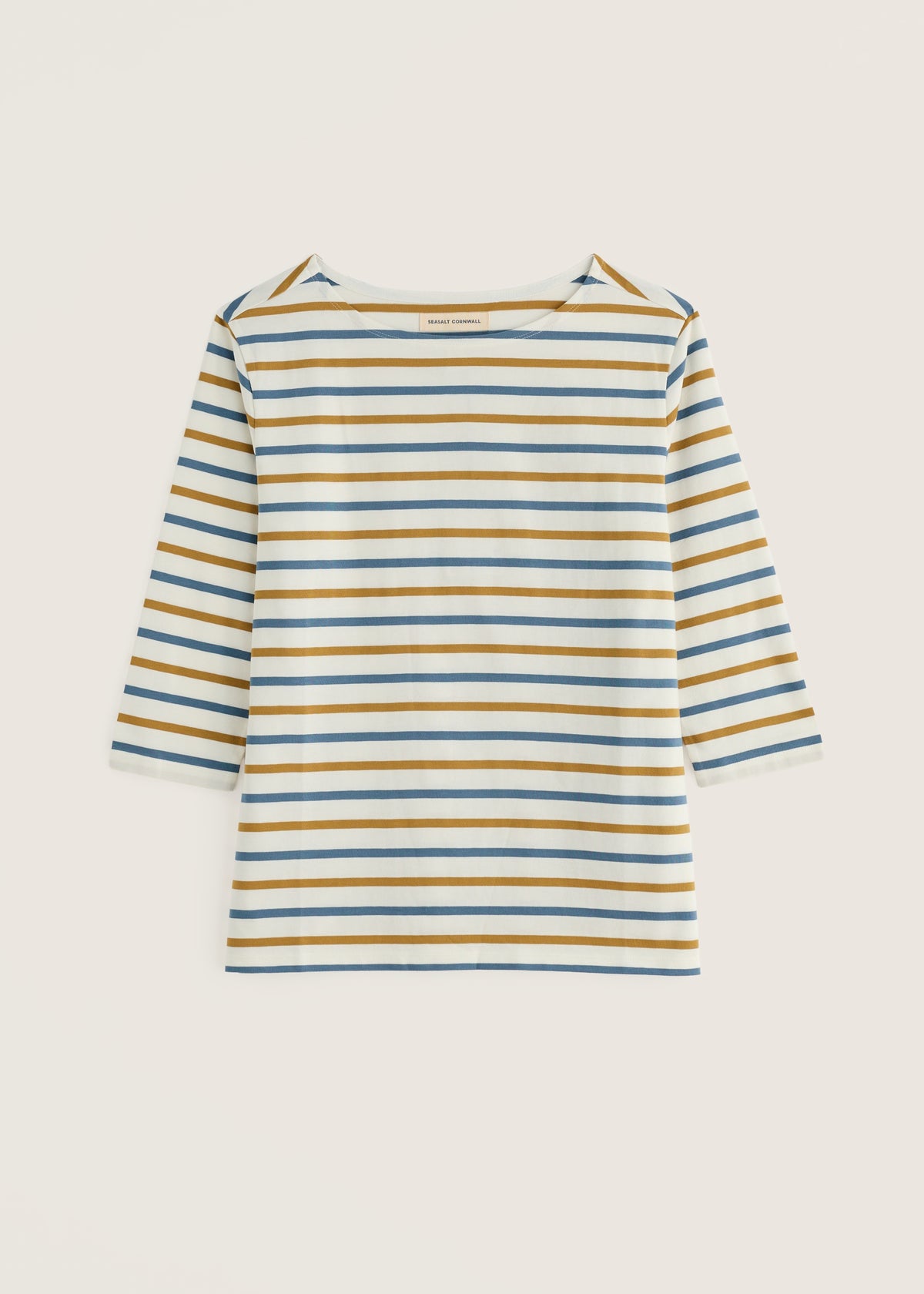 Seasalt - Sailor 3/4 Sleeve Multi Stripe Top