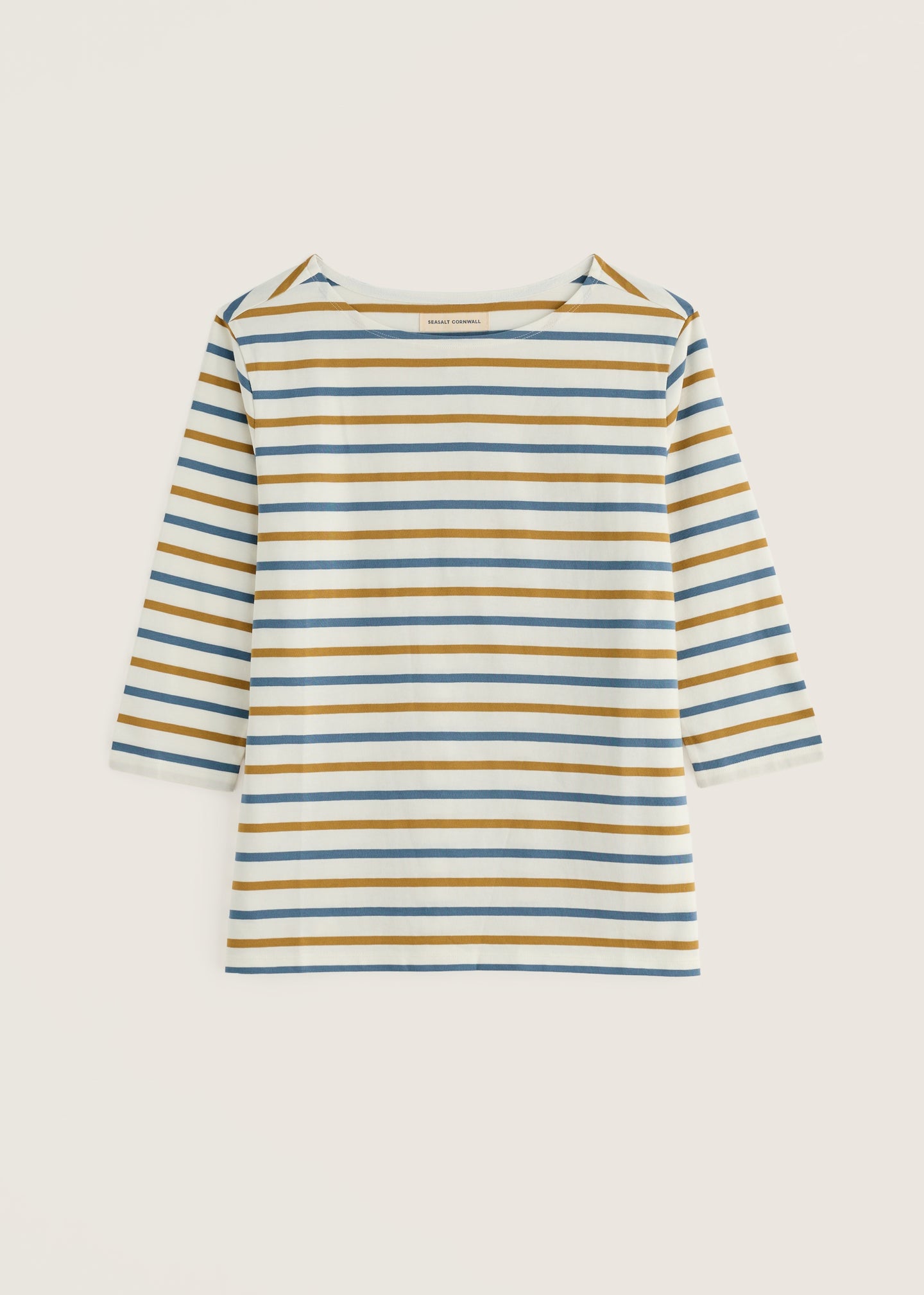 Seasalt - Sailor 3/4 Sleeve Multi Stripe Top
