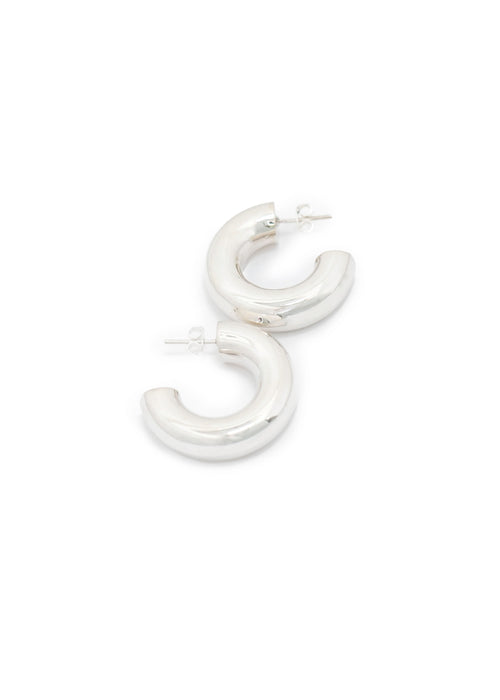 Shepherd's - Sterling Silver Chunky Hoop Earrings