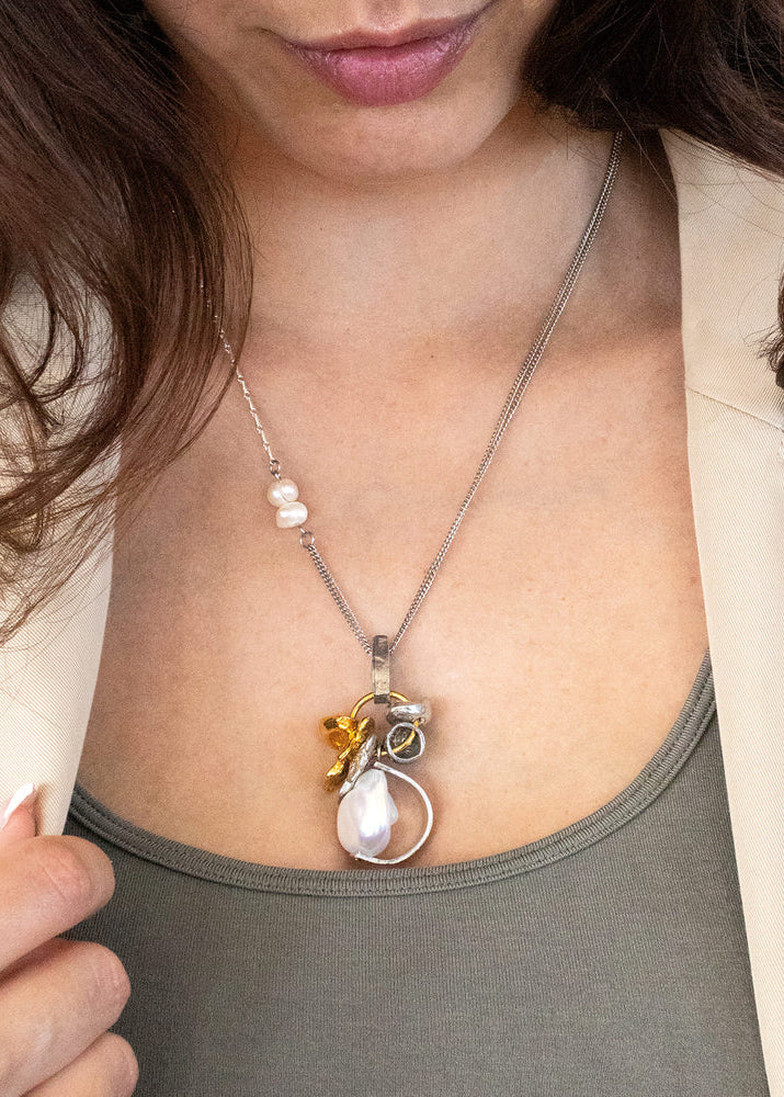 Anne-Marie Chagnon - Two-tone Morya Necklace