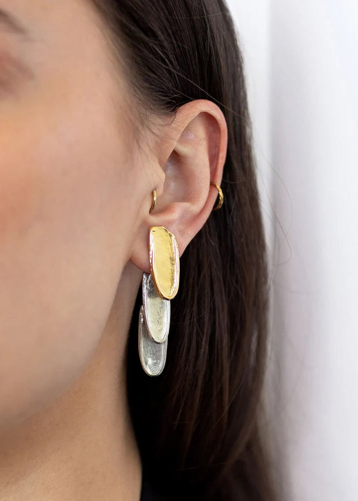 Anne-Marie Chagnon - Ravelle Two-tone Earrings