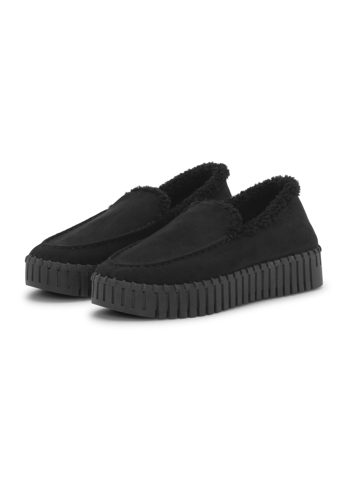 Mocassins doublés de sherpa Ilse Jacobsen