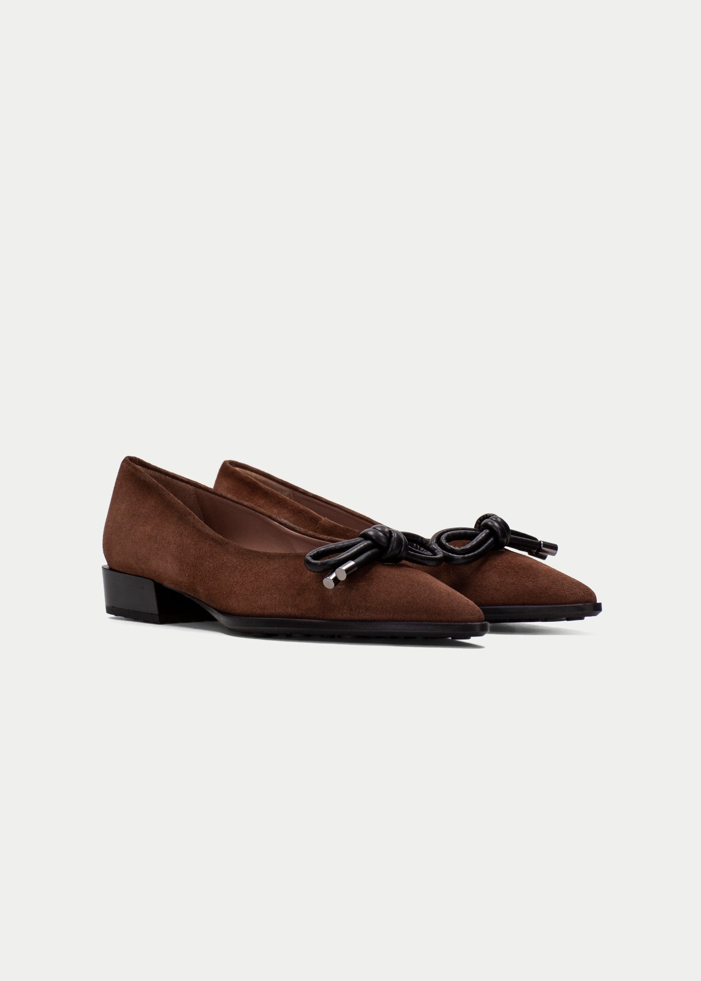 Hispanitas - Turin Velour Pointed Toe Ballet Flat