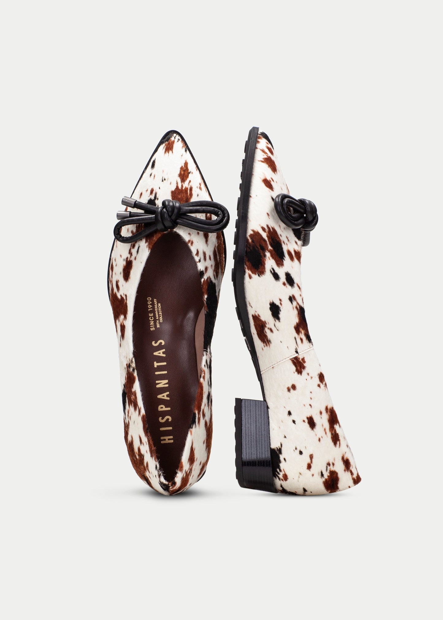 Hispanitas - Turin Pony Pointed Toe Ballet Flat