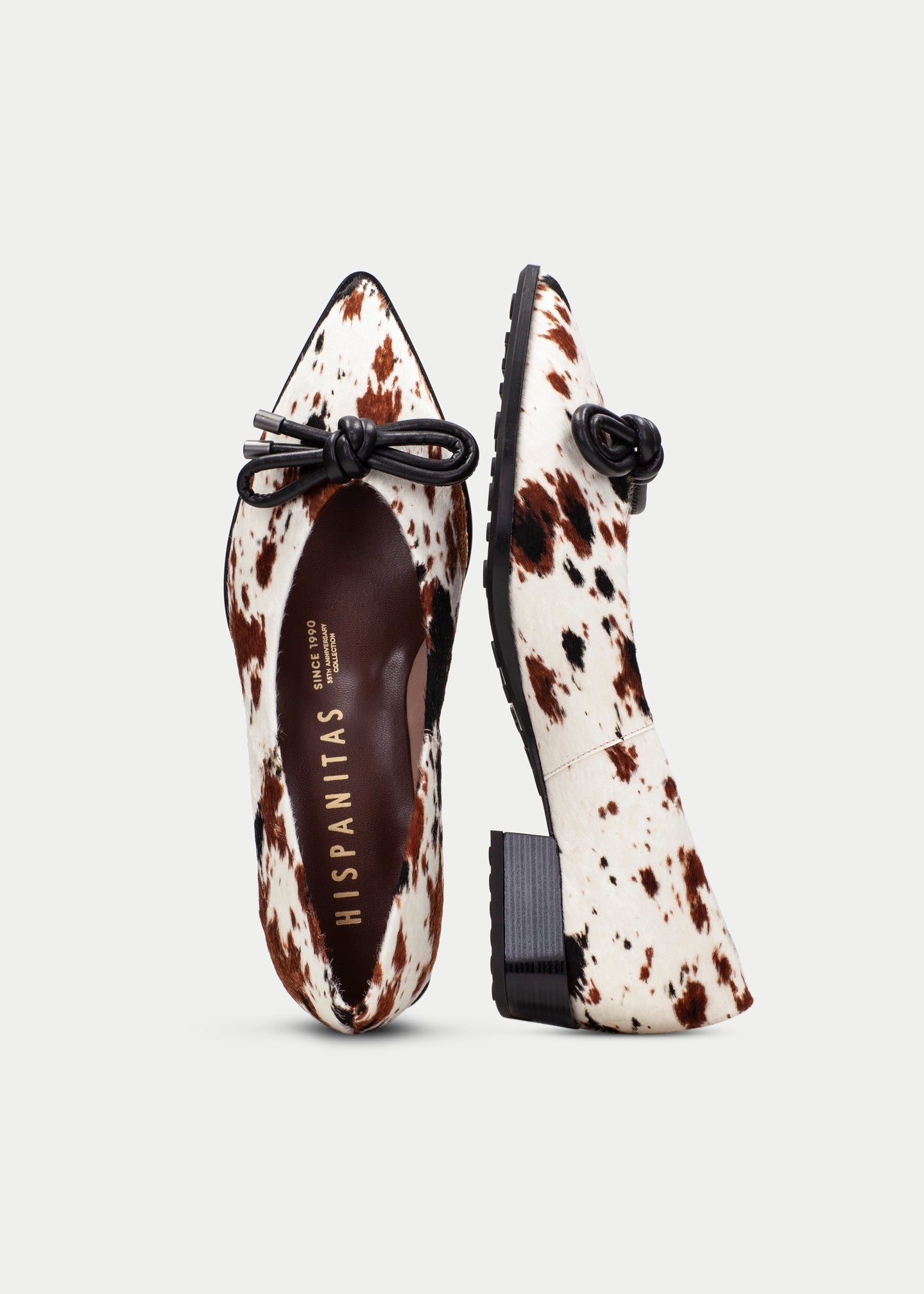 Hispanitas - Turin Pony Pointed Toe Ballet Flat