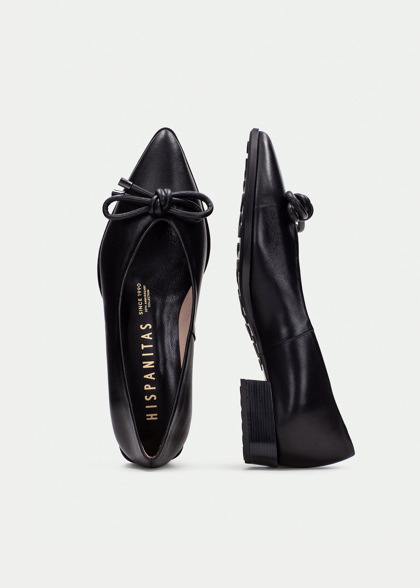 Hispanitas - Turin Leather Pointed Toe Ballet Flat