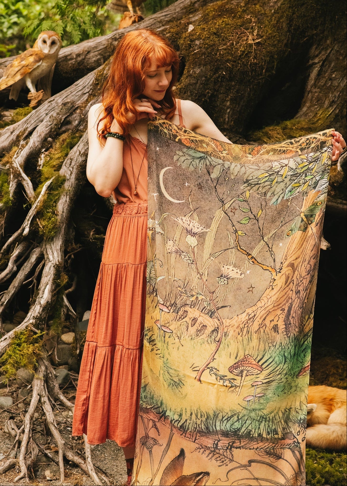 Market of Stars - Woodland Wisdom Scarf