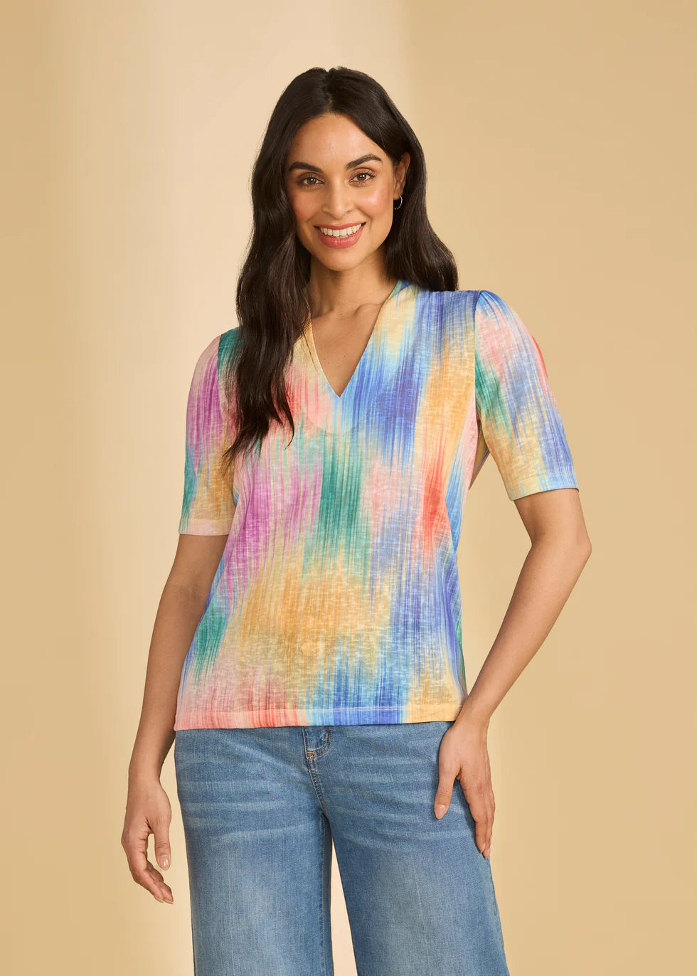 French Dressing Jeans - V-Neck Top - SALE - ONLINE EXCLUSIVE