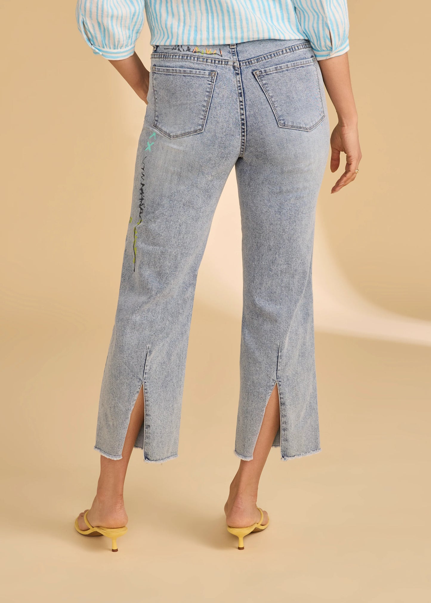 French Dressing Jeans - Girlfriend Wide Crop Jean - SALE - ONLINE EXCLUSIVE