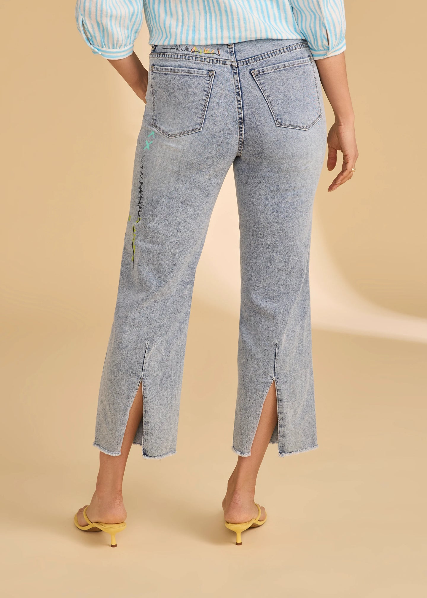 French Dressing Jeans - Girlfriend Wide Crop Jean - SALE - ONLINE EXCLUSIVE
