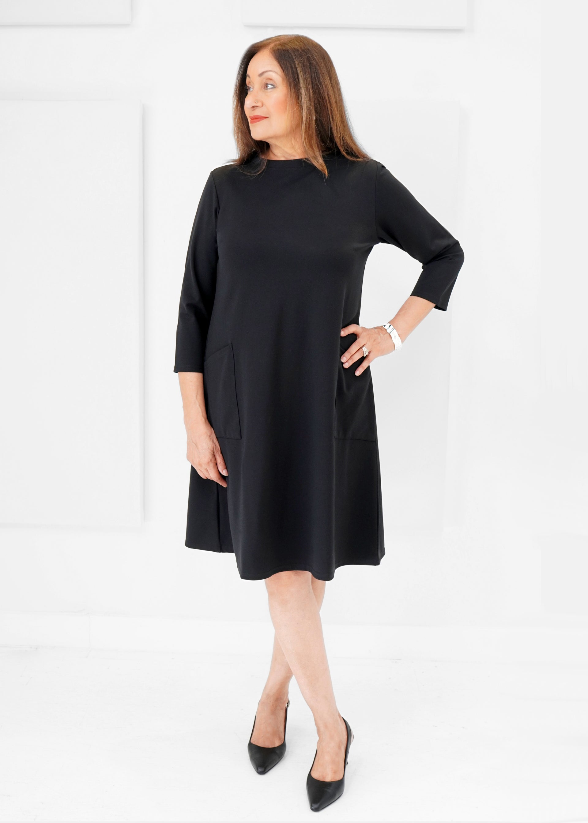 Shepherd's The Trudy Dress Ponte – Shepherd's Fashions