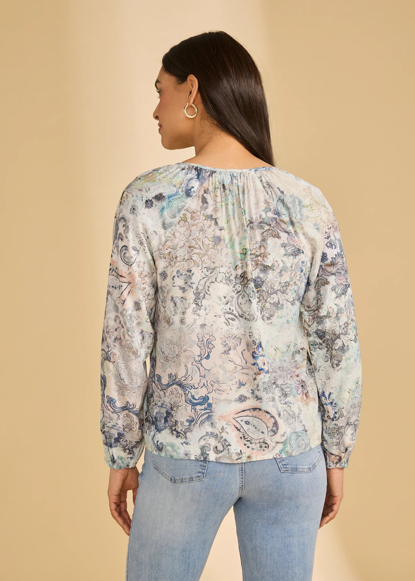 French Dressing Jeans - Long Sleeve Printed Narnia Shirt - SALE - ONLINE EXCLUSIVE