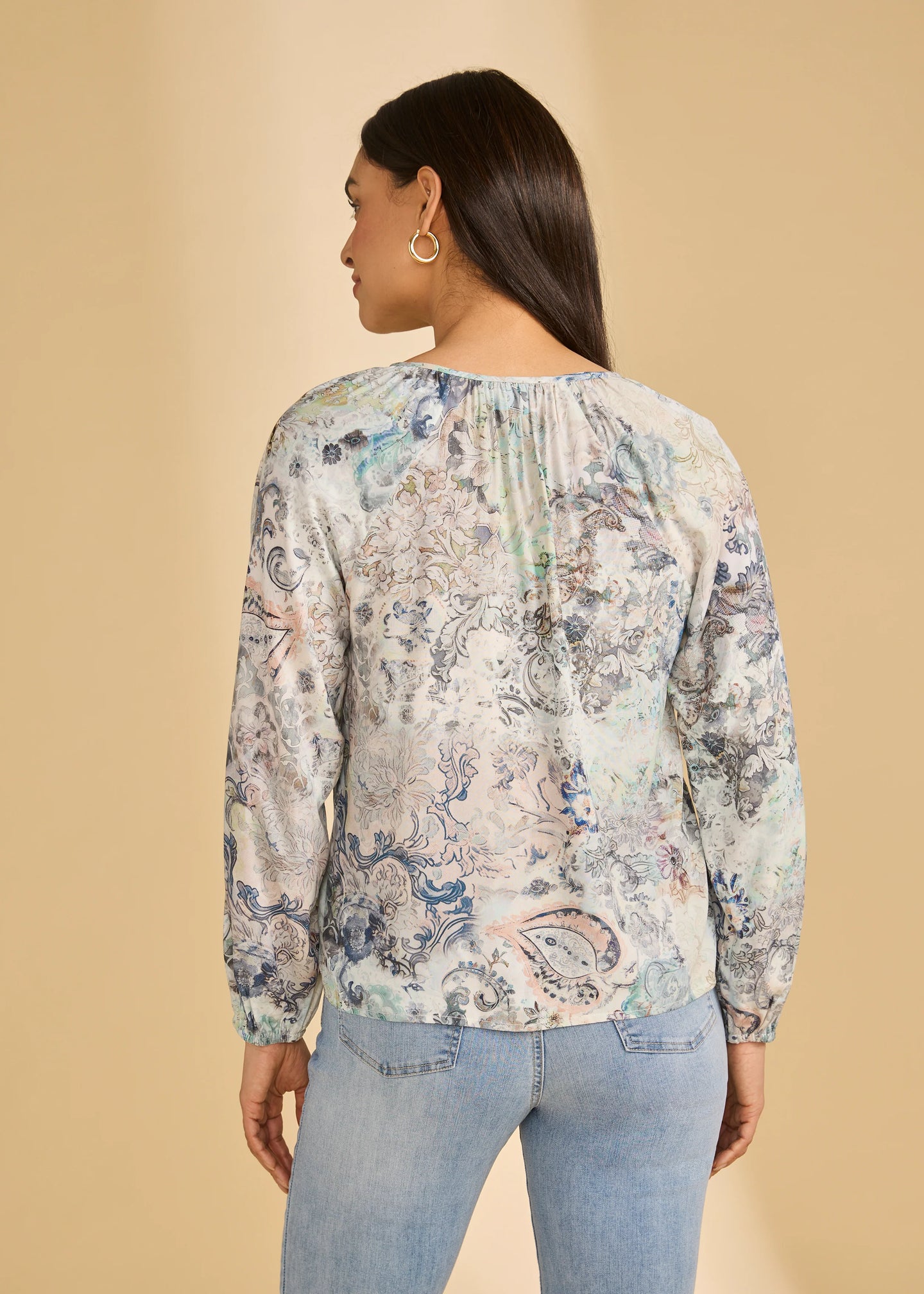 French Dressing Jeans - Long Sleeve Printed Narnia Shirt - SALE - ONLINE EXCLUSIVE