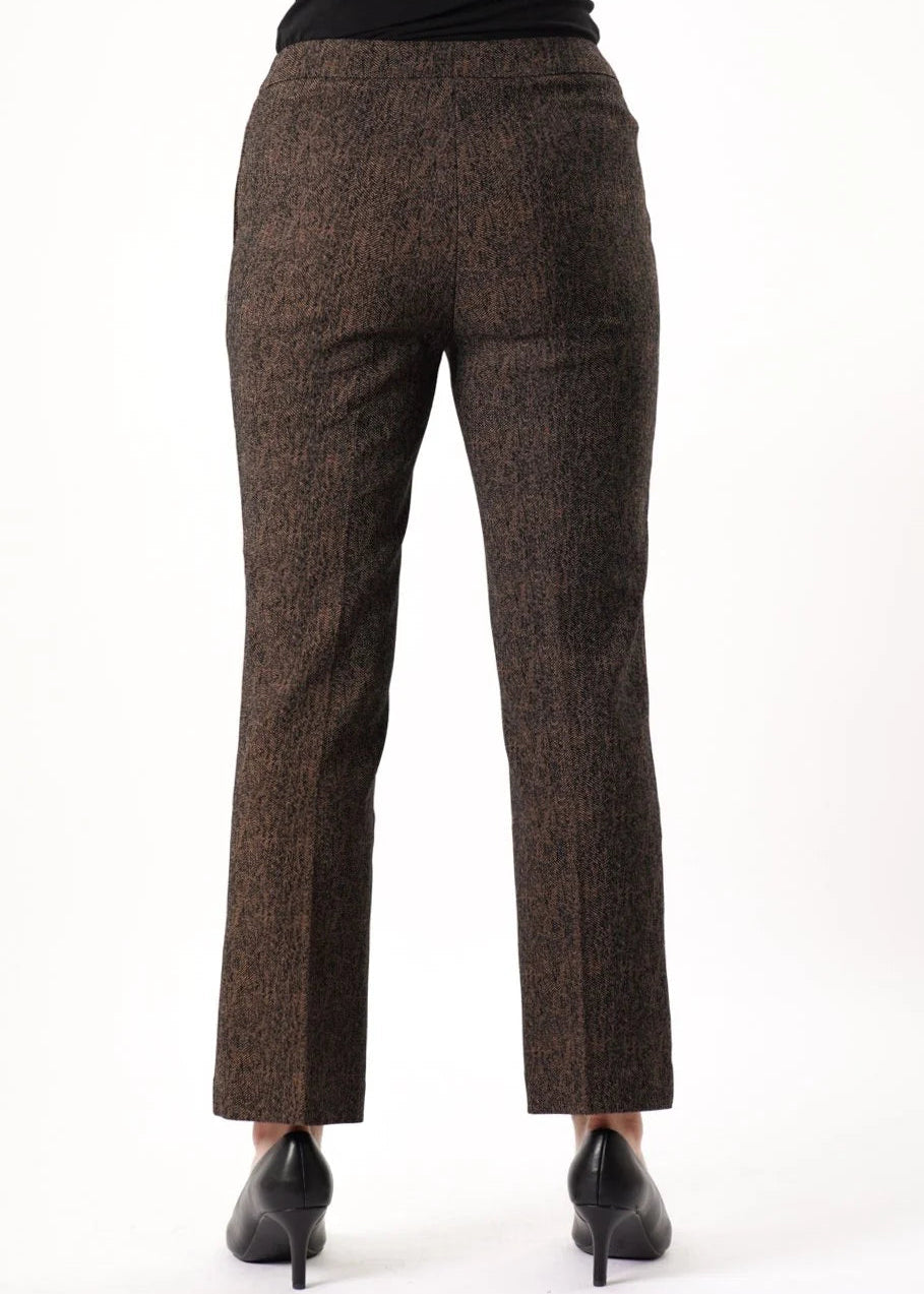 Lisette - Tiger's Eye Jacquard Pant