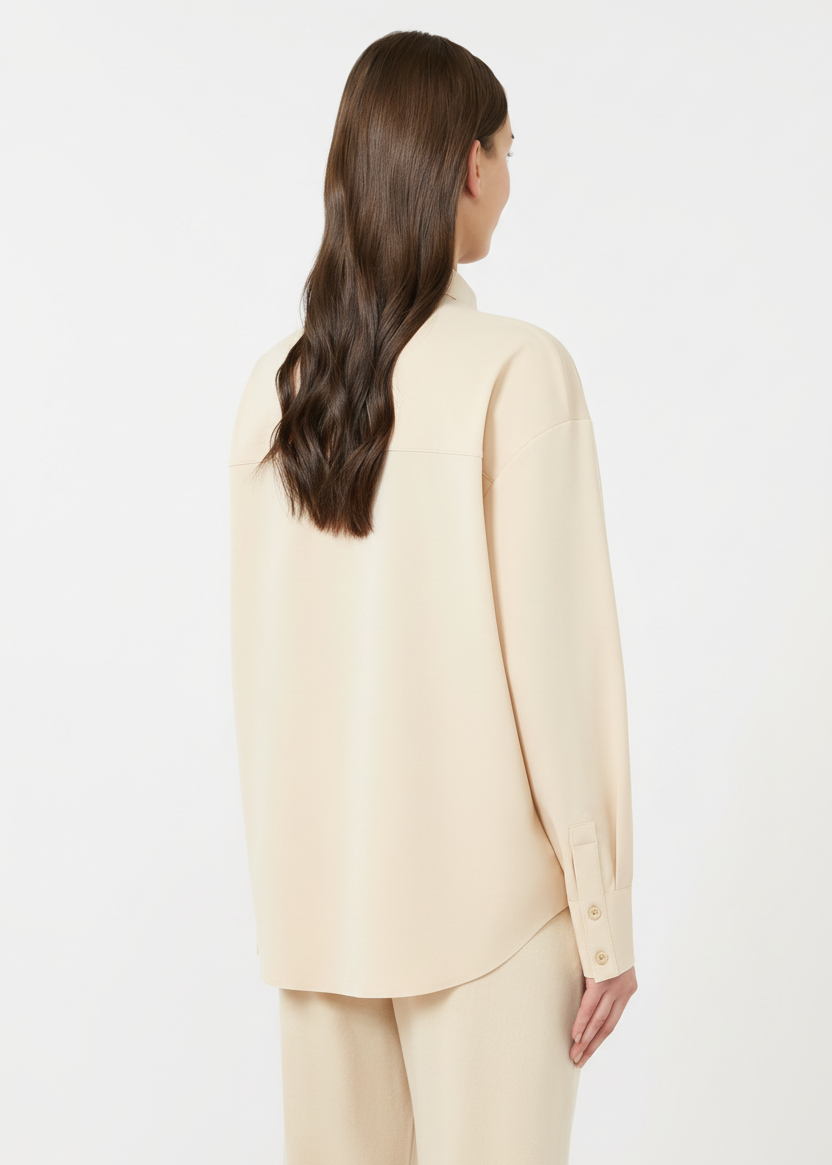 MM by MaxMara - Baita Button Neck Jersey Top