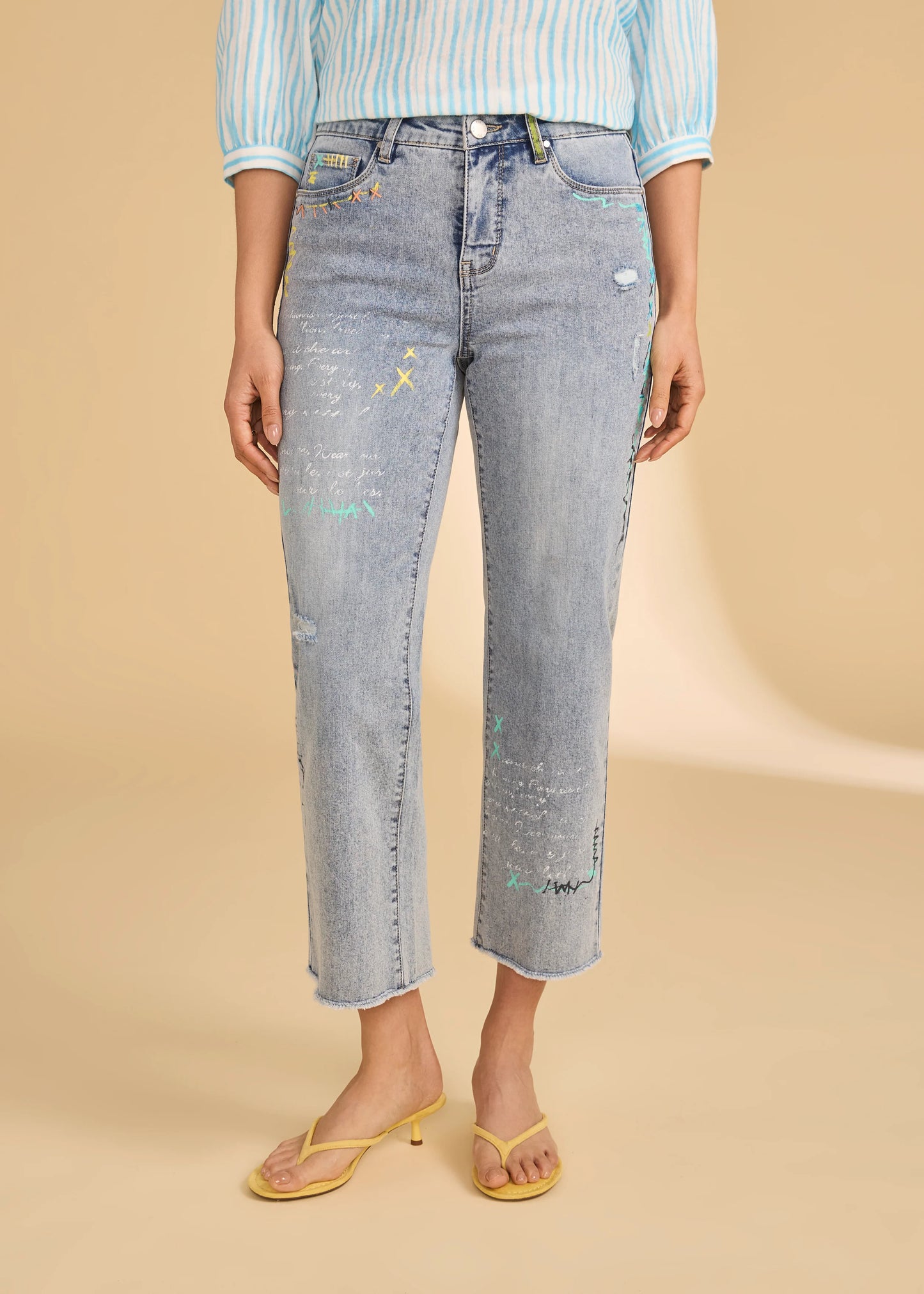 French Dressing Jeans - Girlfriend Wide Crop Jean - SALE - ONLINE EXCLUSIVE