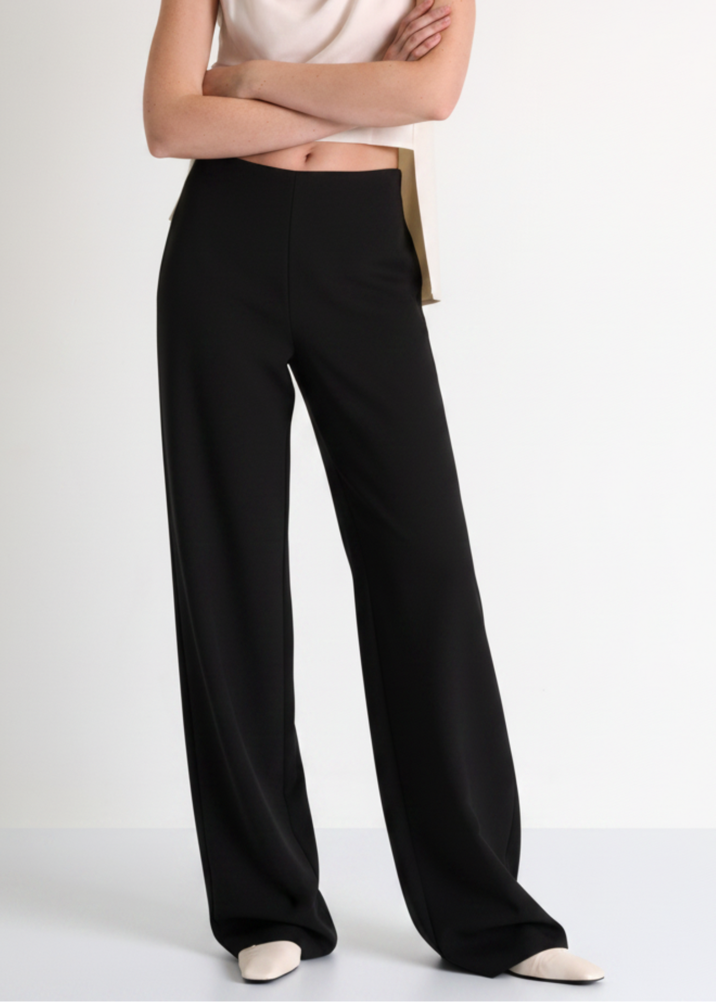 SHAN - Tailored Wide-leg Pants - Online Exclusive