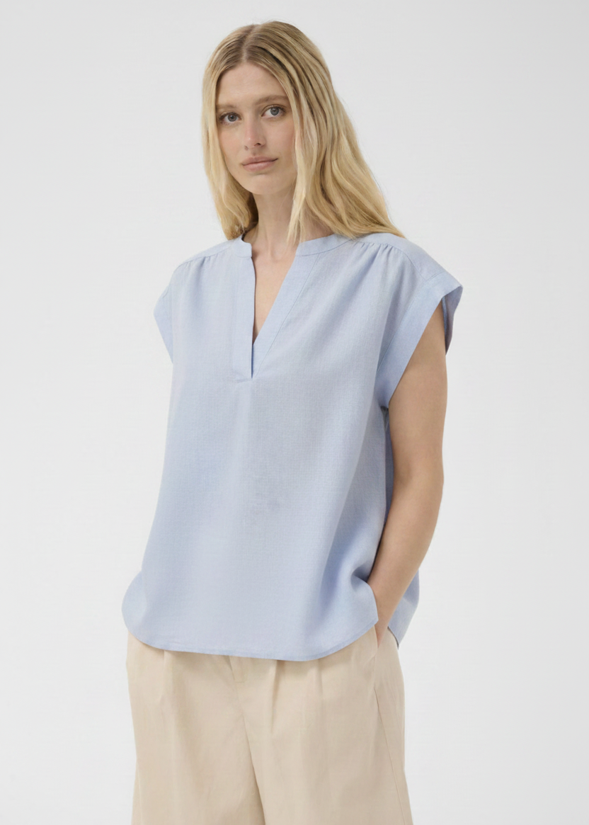 Part Two - Bettina Shirt Sleeve Blouse