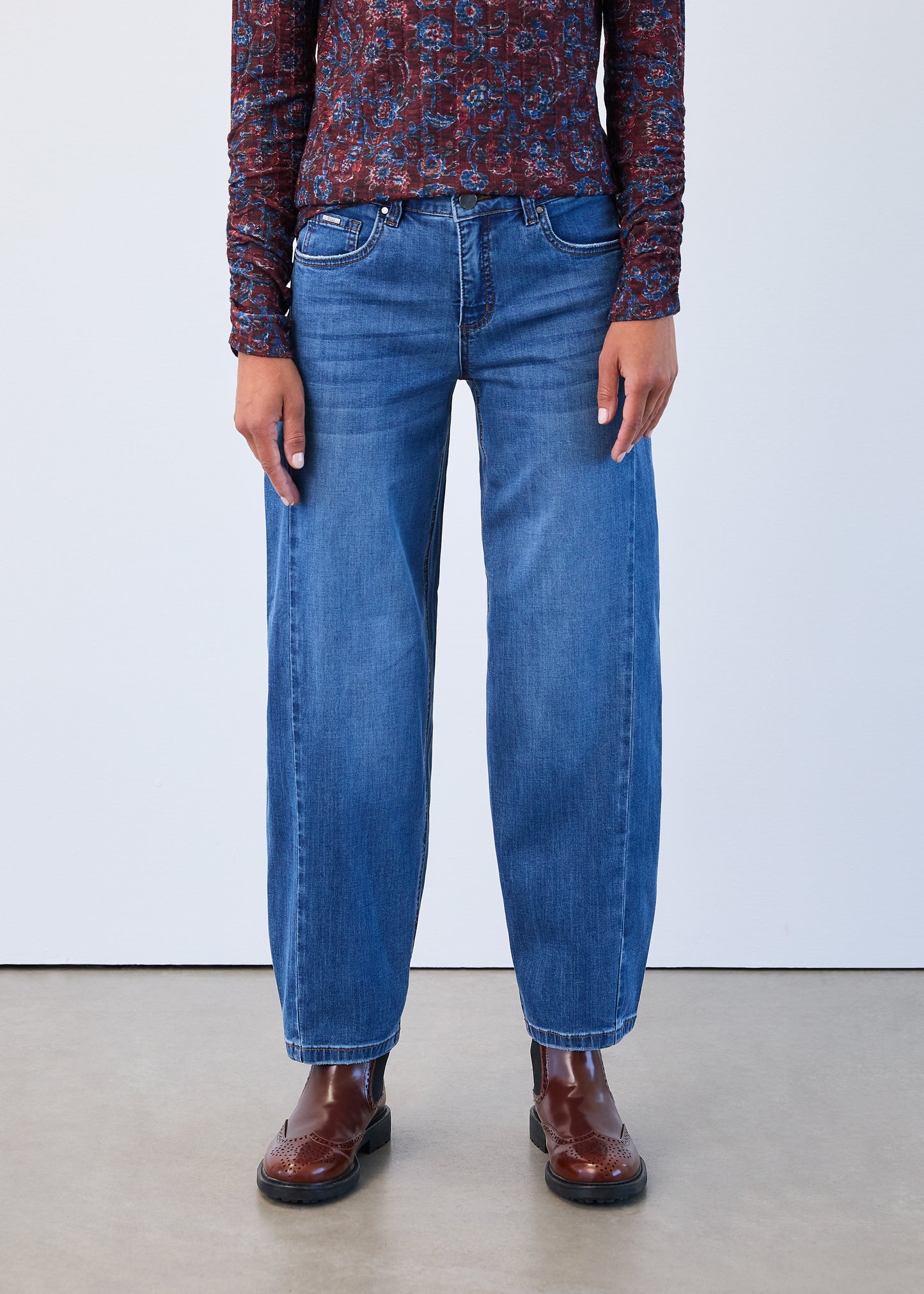 French Dressing Jeans - Girlfriend Barrel Ankle Jean - SALE