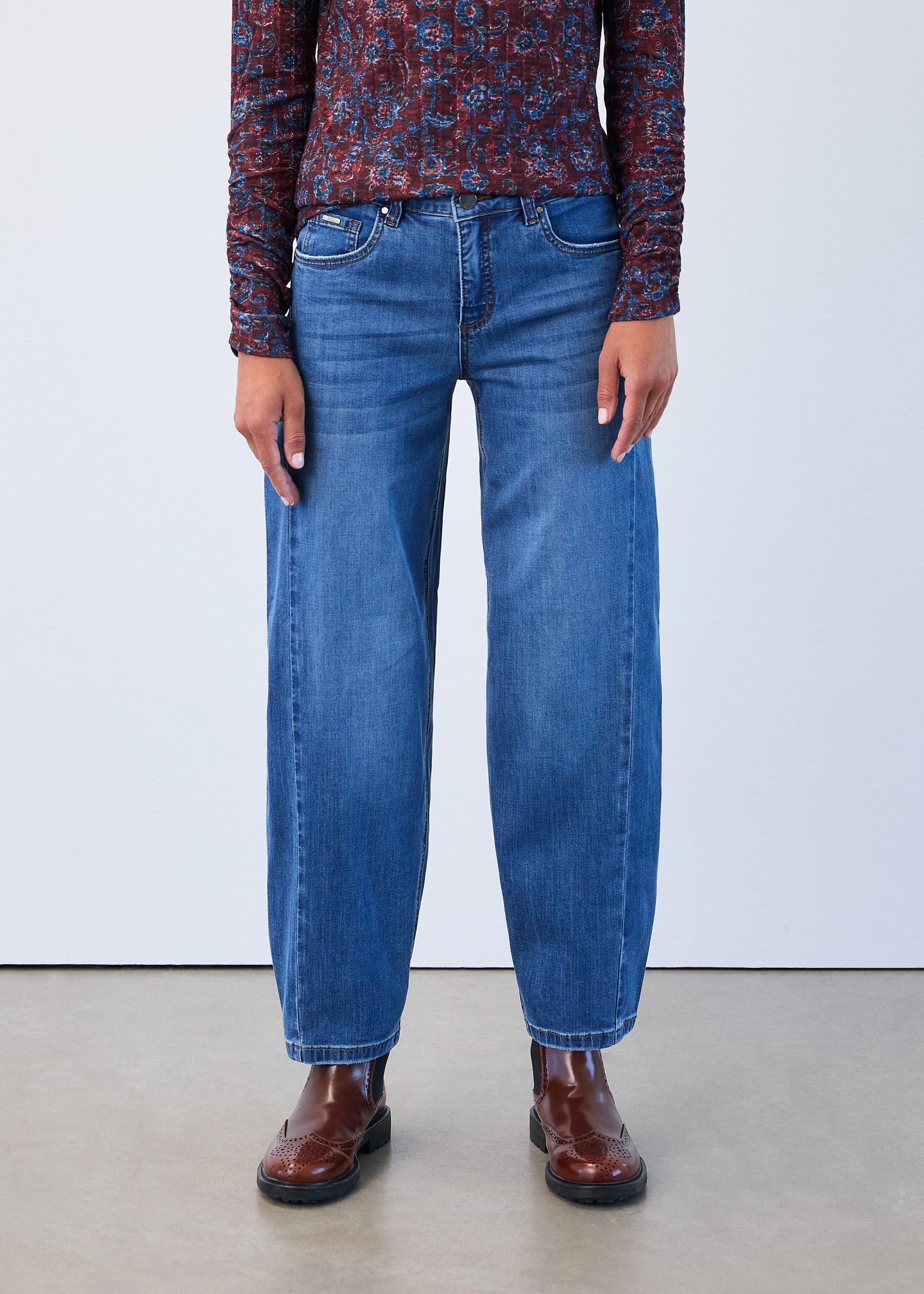 French Dressing Jeans - Girlfriend Barrel Ankle Jean - SALE