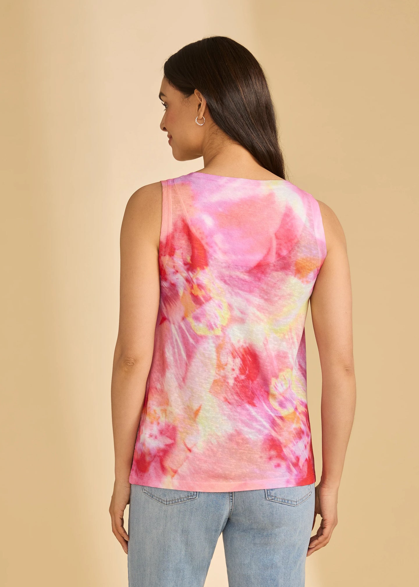 French Dressing Jeans - Sleeveless Scoop Neck Bloom Top - SALE - ONLINE EXCLUSIVE