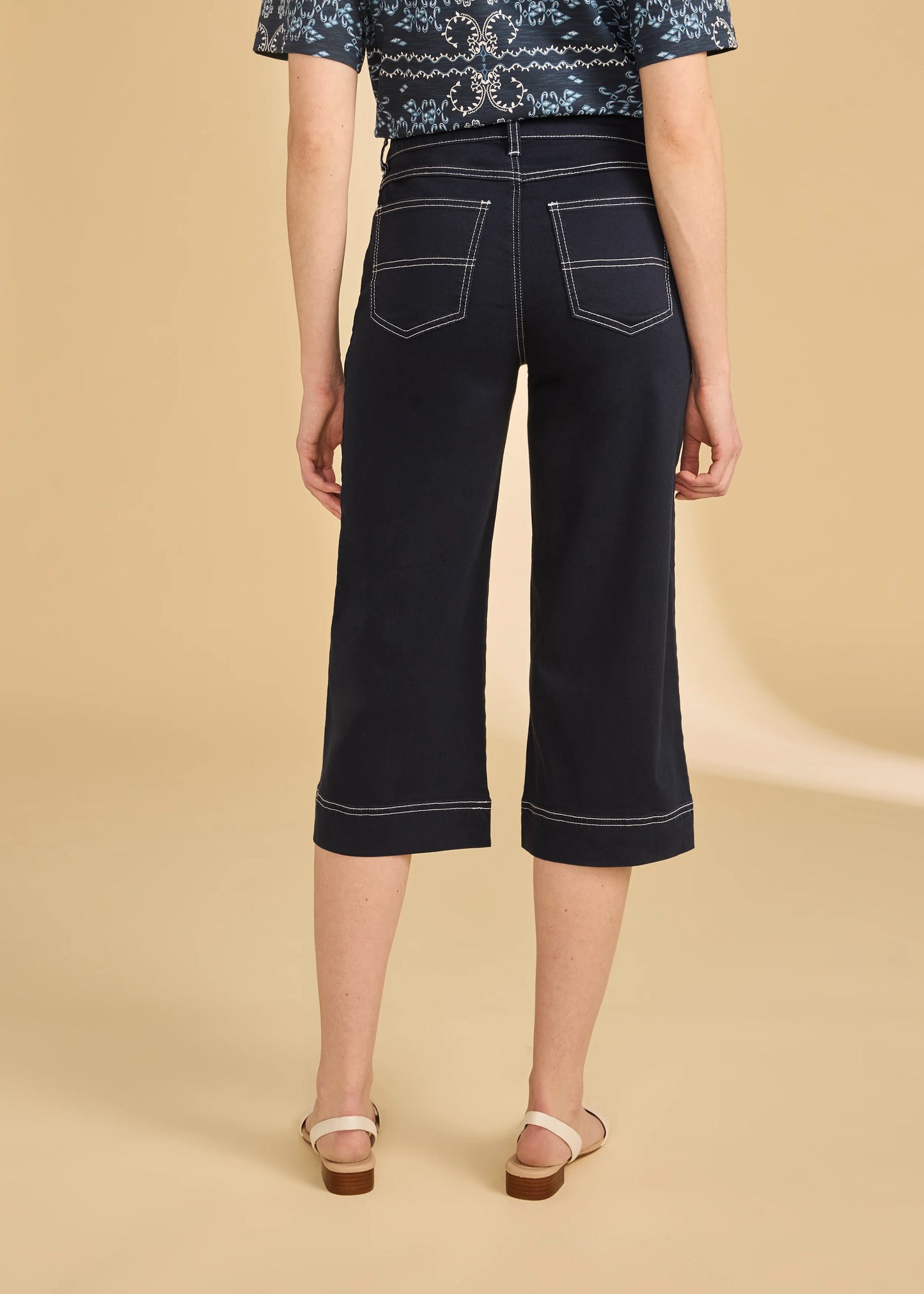 French Dressing Jeans - Olivia Wide Capri - SALE - ONLINE EXCLUSIVE