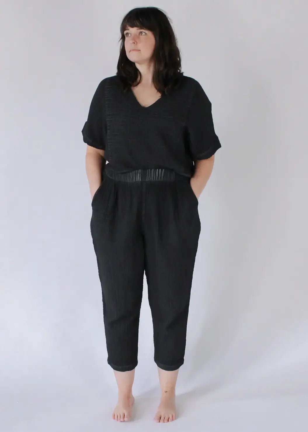 Pokoloko - Crinkle Crop Top