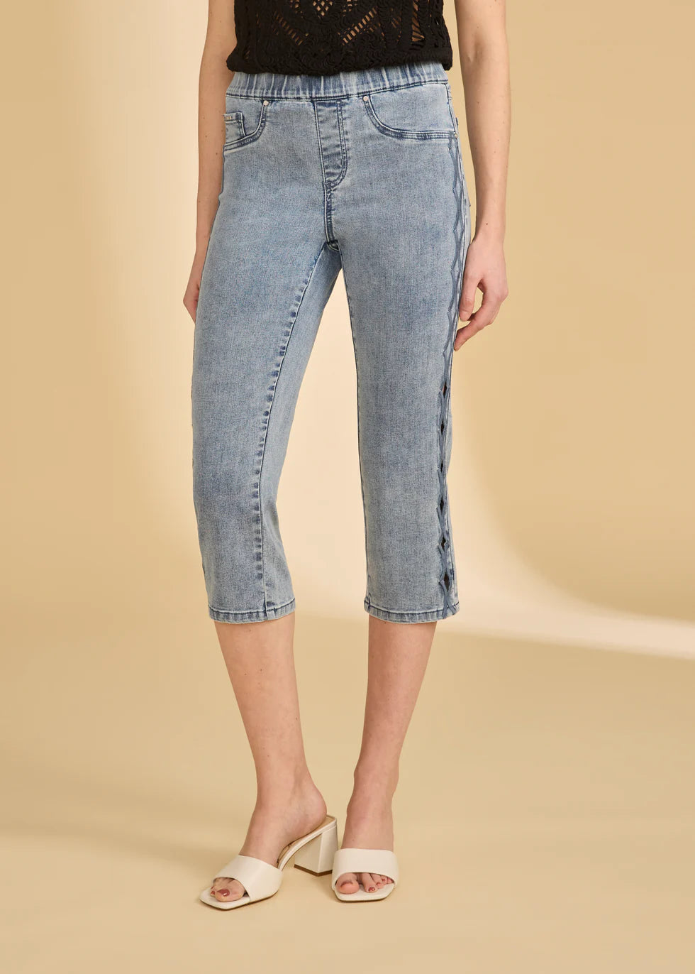 French Dressing Jeans - Pull-On Capri - SALE - ONLINE EXCLUSIVE