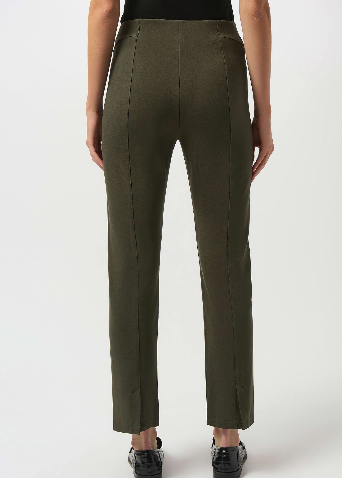 Joseph Ribkoff - Heavy Knit Slim Fit Pull-On Pants