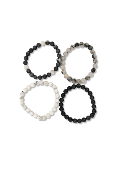 Zenn - Semi Precious Bracelets Set of 4
