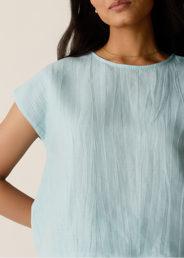 Eileen Fisher - Linen Sheen Square Top