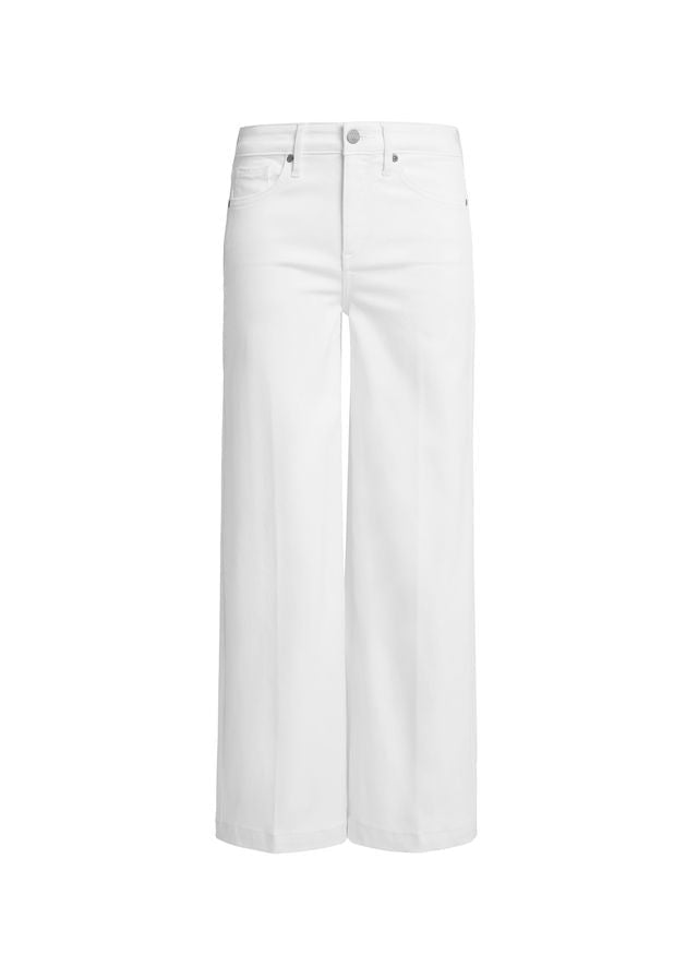 NYDJ - Teresa Wide Leg Ankle Jeans - Optic White