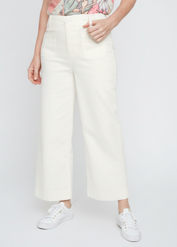 Renuar - Patch Pocket Cropped Pants