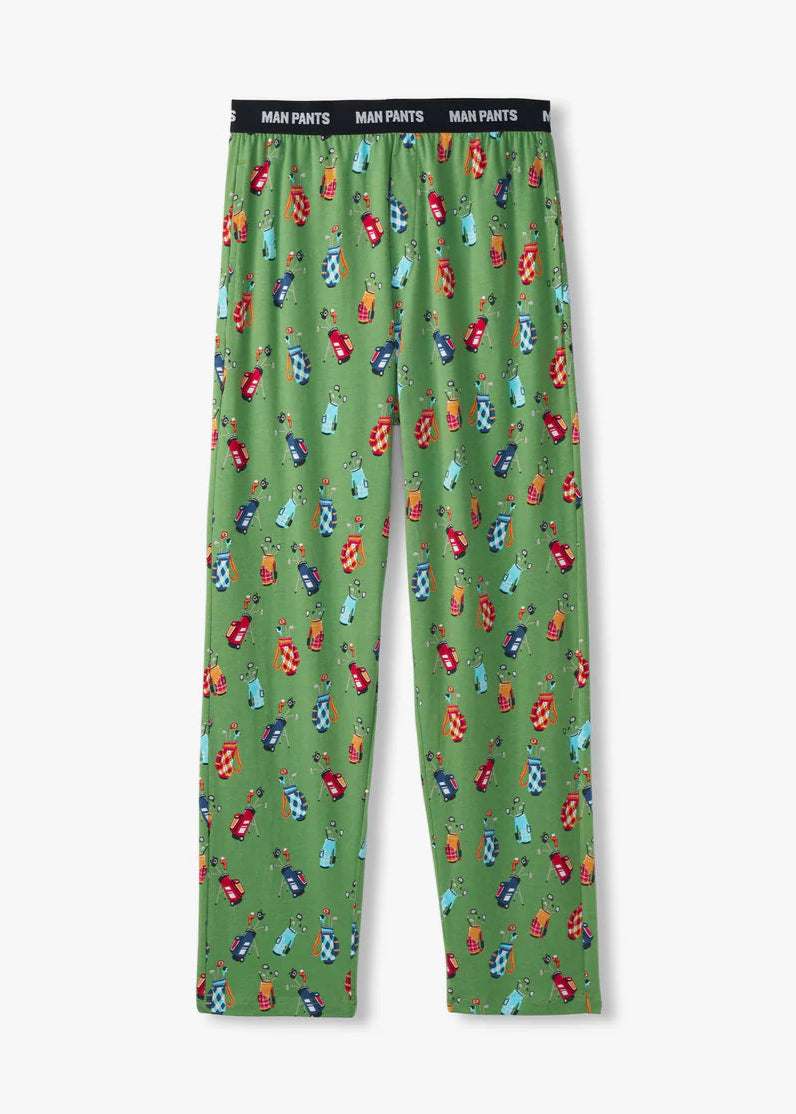 Little Blue House - Men's Pajama Pants - Golf Bags