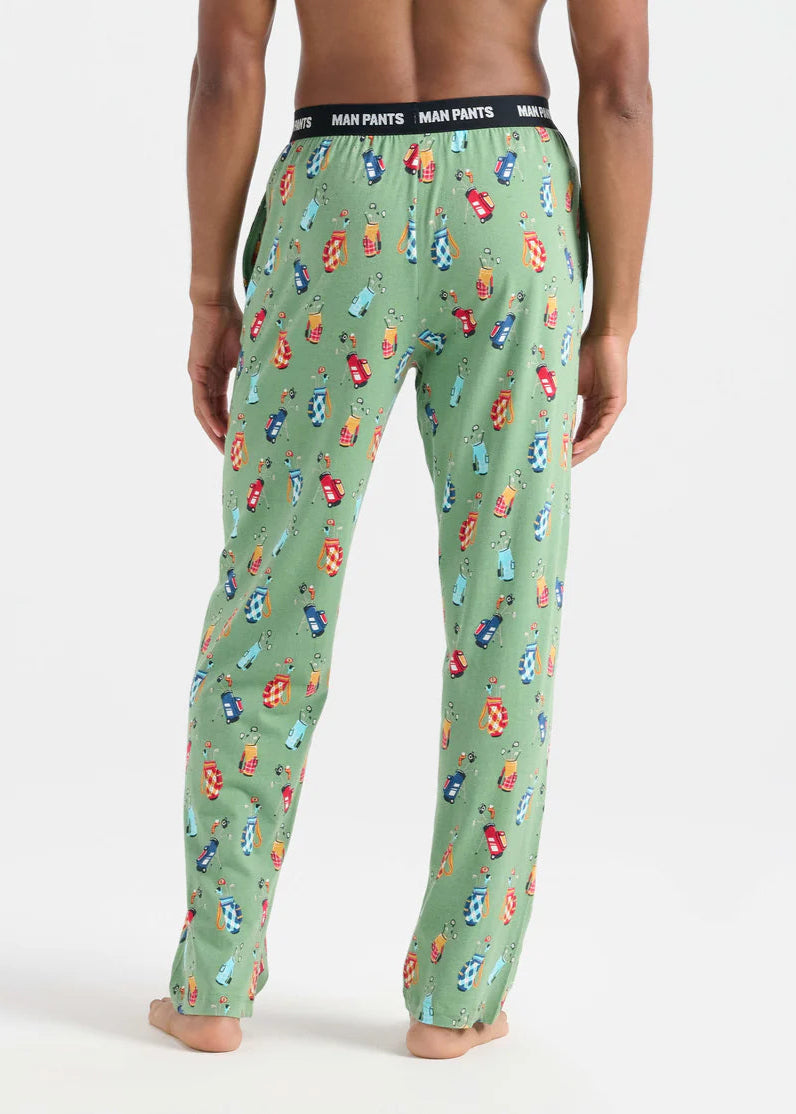 Little Blue House - Men's Pajama Pants - Golf Bags