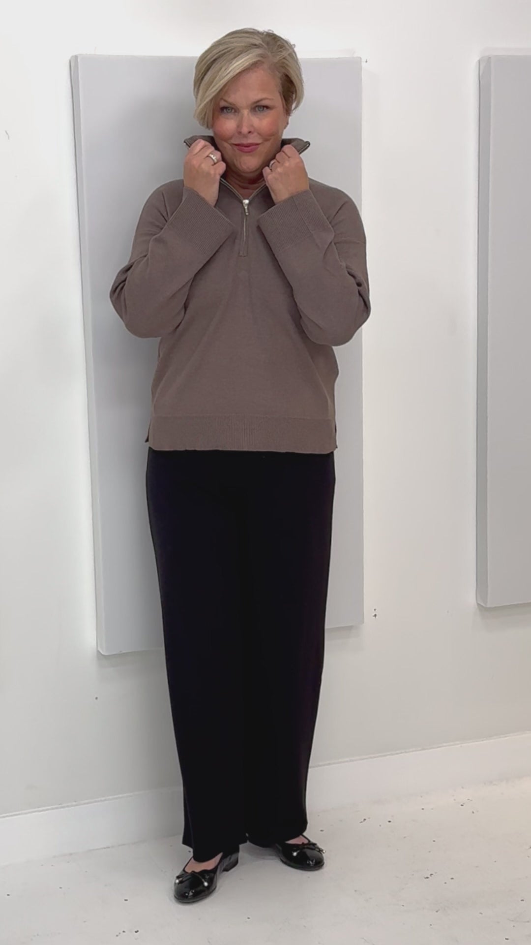 Part Two - Silvana Zipper Pullover