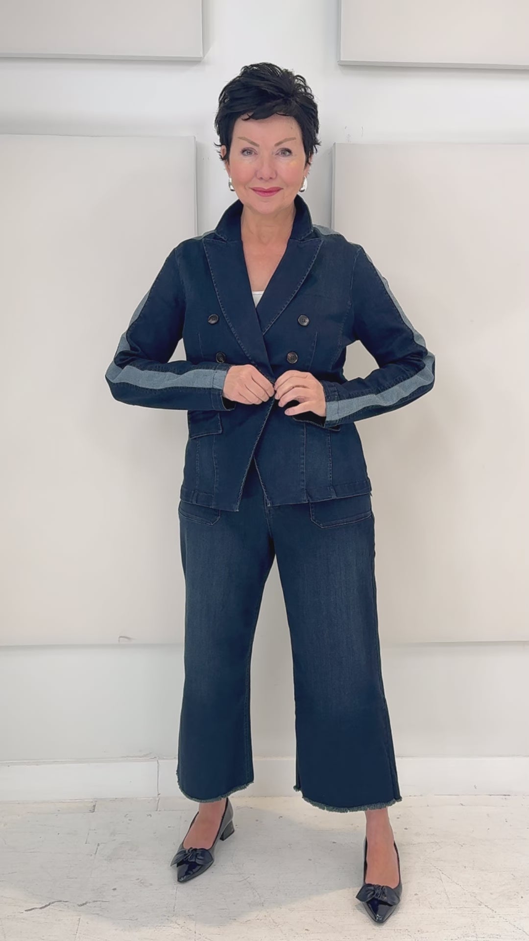 Renuar - Luxe Denim Blazer - SALE