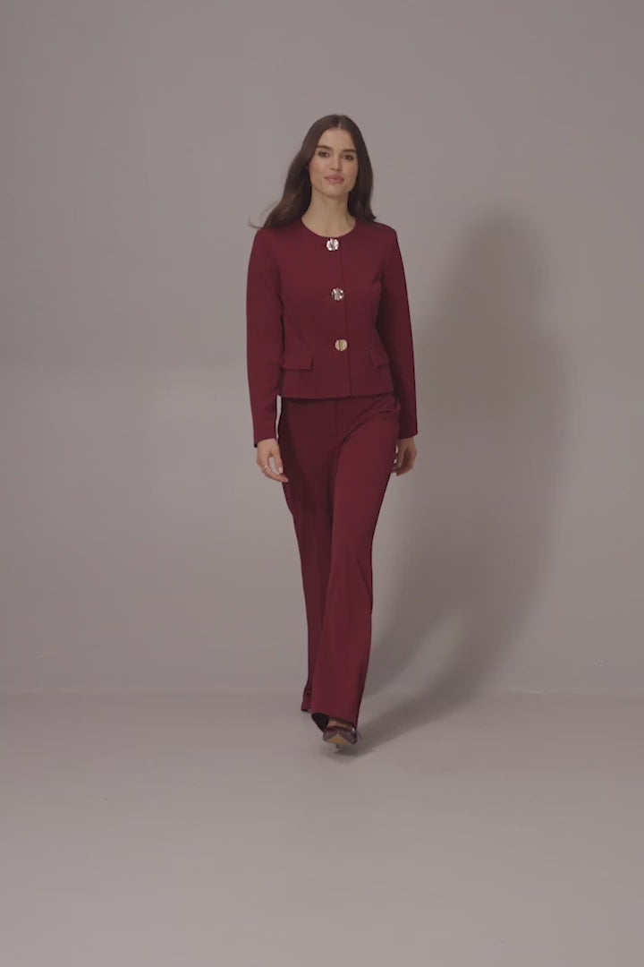 Joseph Ribkoff - Scuba Crepe Boxy Blazer