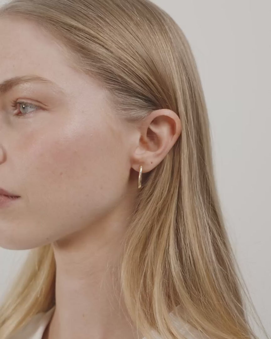 Pilgrim - Now Recycled Hoop Earrings