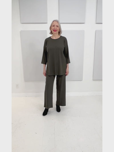 Eileen Fisher - Wide Ankle Pant