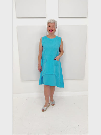 Catherine Lillywhite's - Linen Pocket Dress