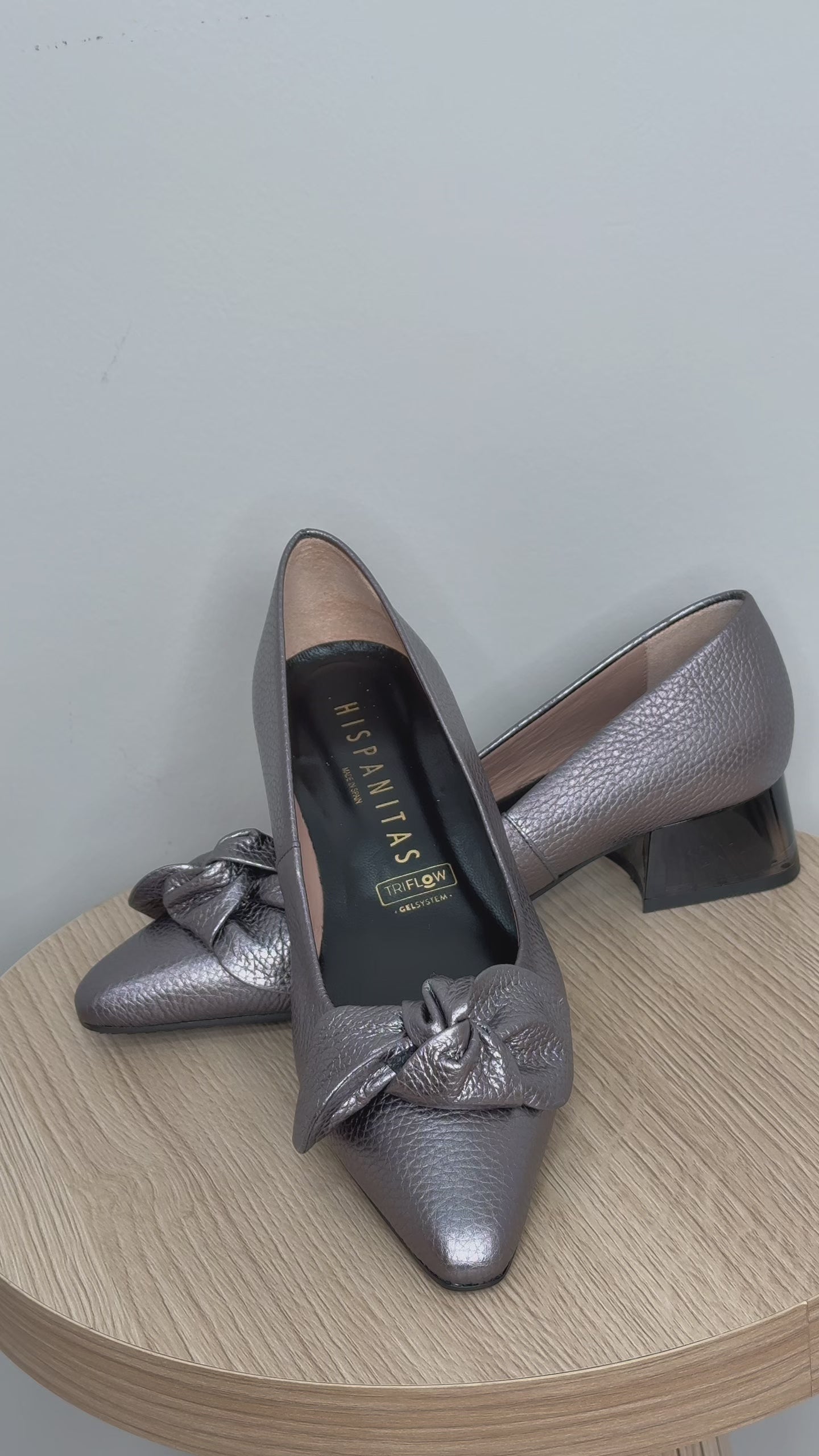 Hispanitas - Sahara Patent Bow-Accent Pointed Heel