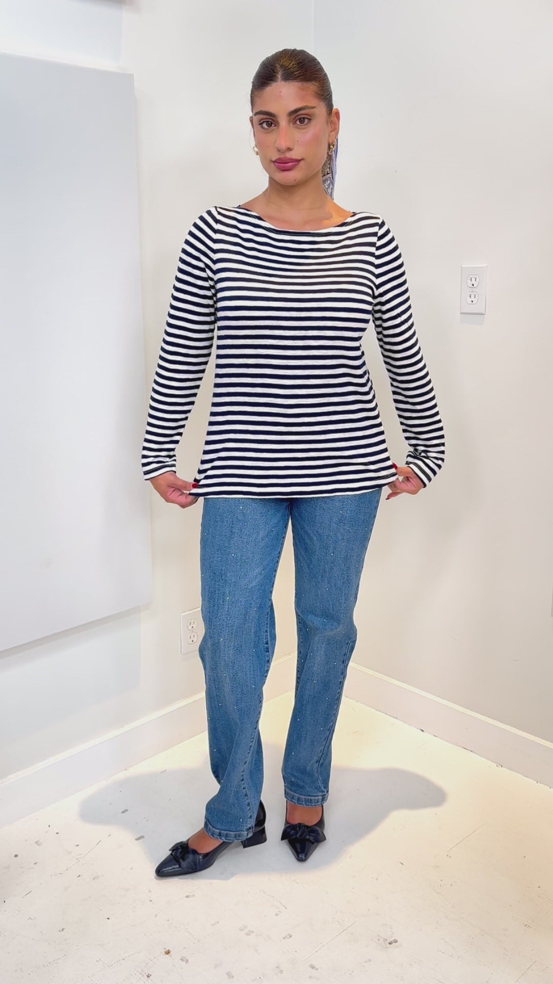 Yest - Bunny Striped Top - SALE