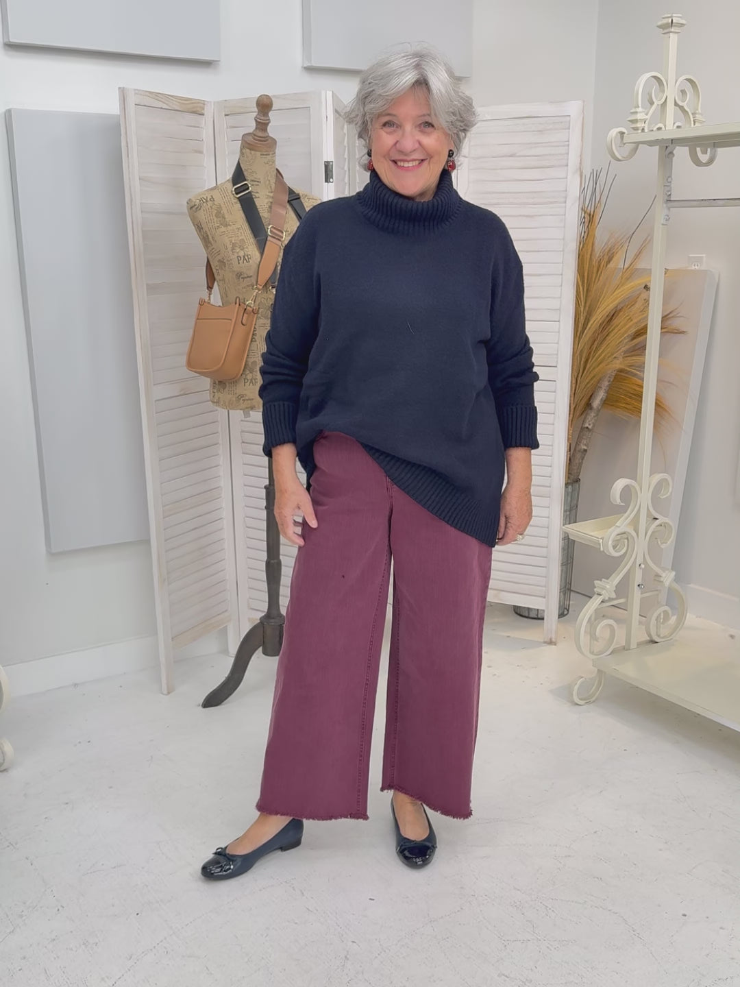 Wit & Wisdom - Skyrise Wyatt Fray Hem Wide Leg Boyfriend Jeans