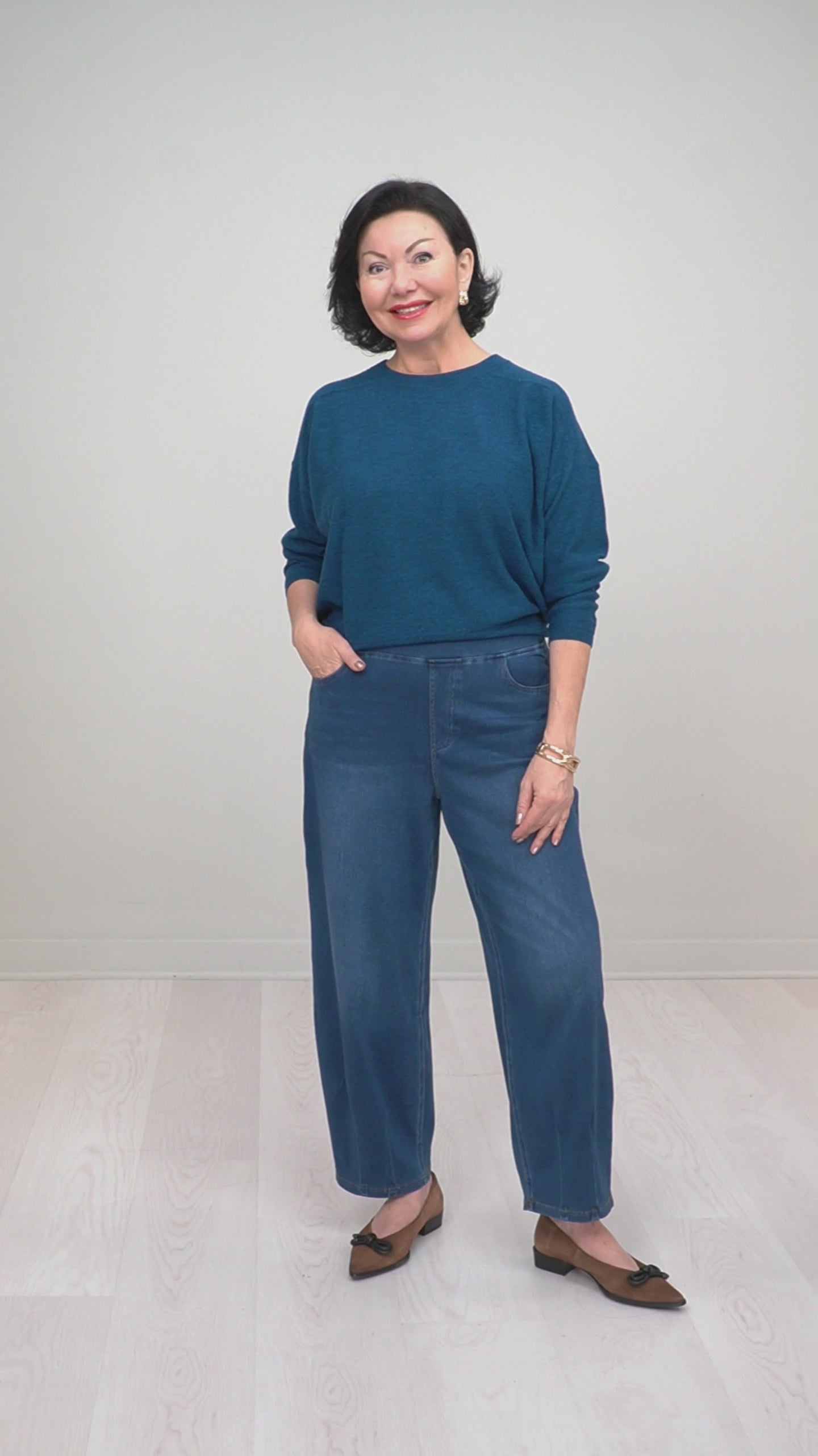 Compli K - Pantalon lanterne en denim Dream Denim