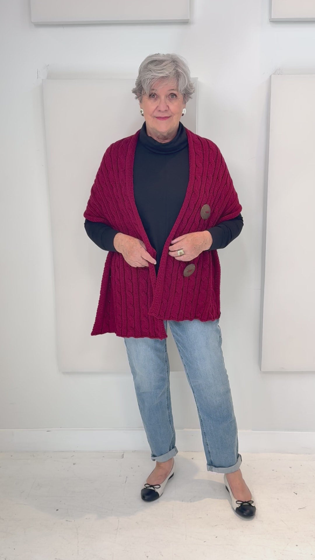 Shannon Passero - Cable Button Wrap - SALE