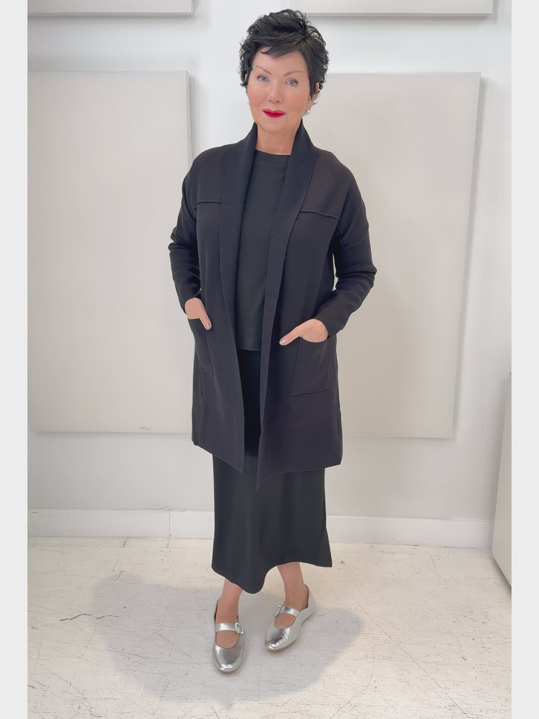 Raffinalla - Shawl Collar Cardigan - SALE