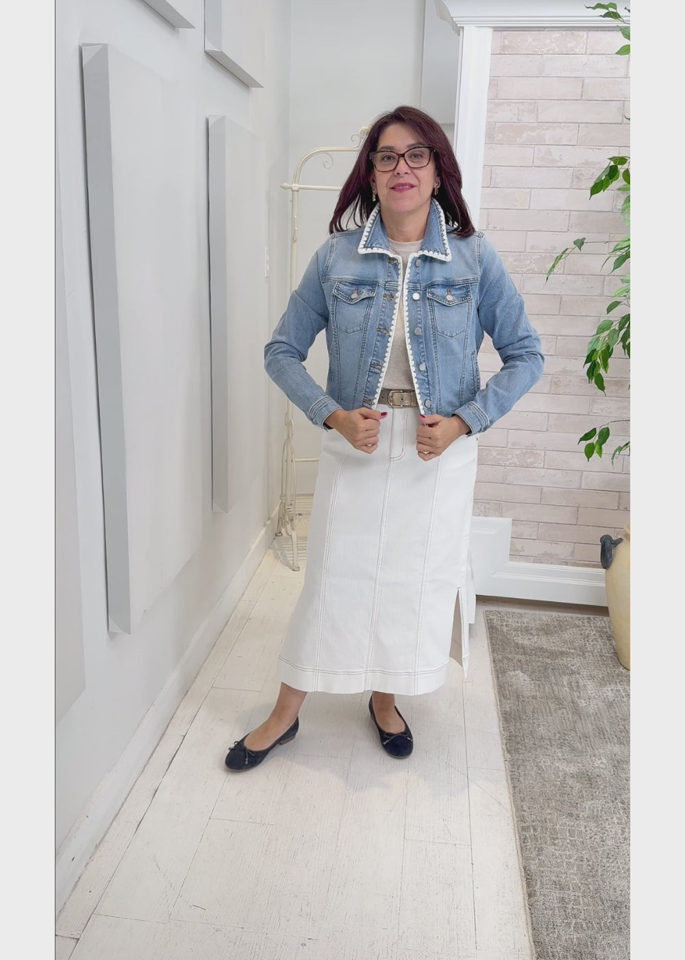 French Dressing Jeans - Crochet Stitch Jacket - SALE