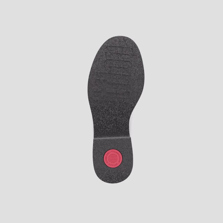 FitFlop - PLATFFORMS Espadrille Leather Wedge Cross Slides